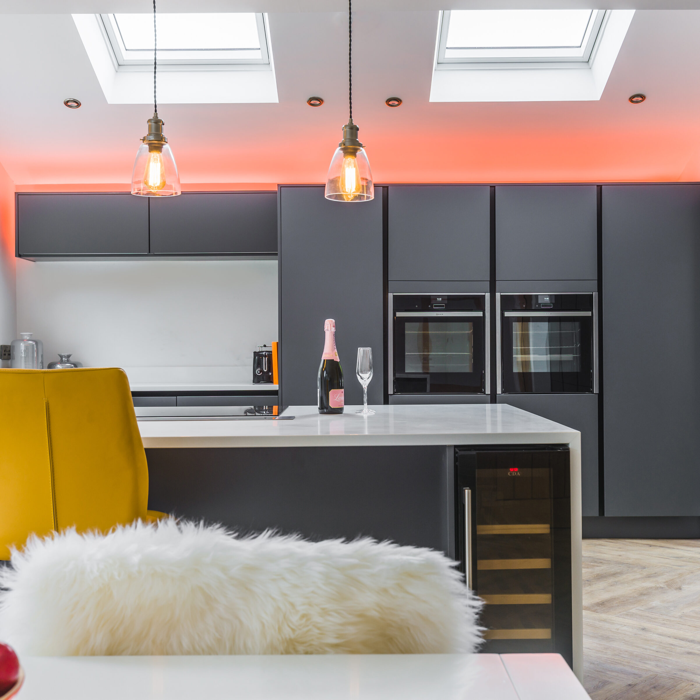 Anthracite modern kitchen